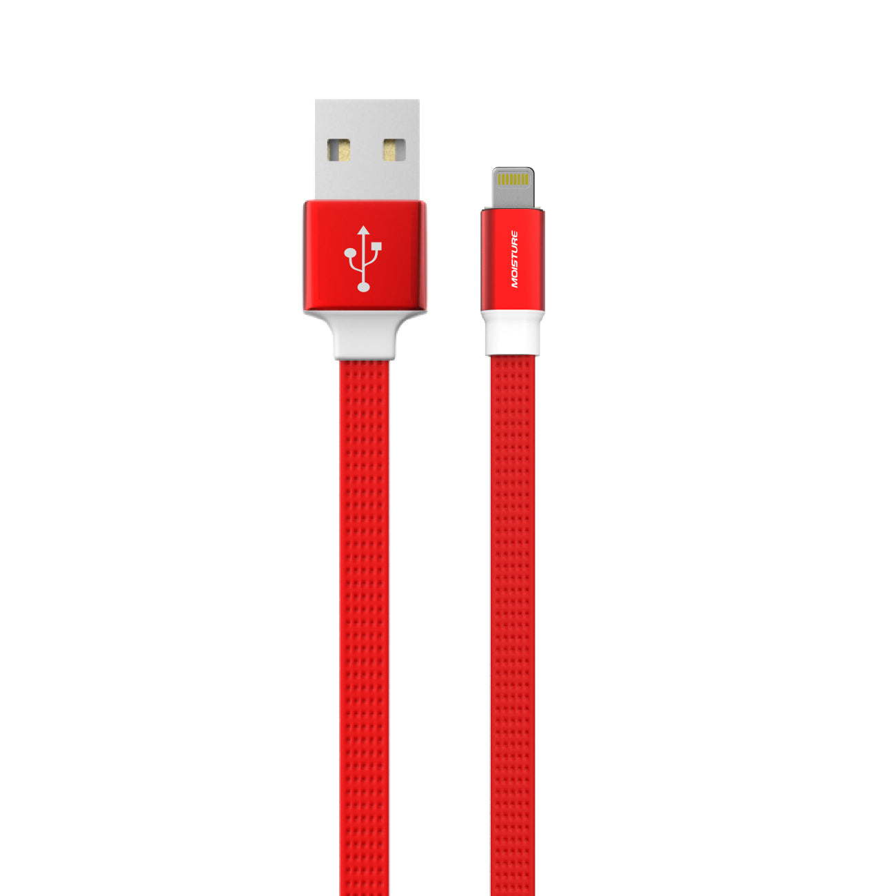 High Speed Steel 8 PIN Data Cable in Red